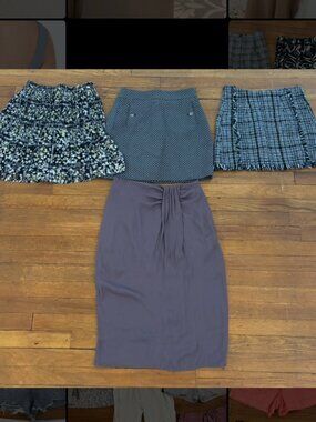 Bundle of 4 Womens Skirts